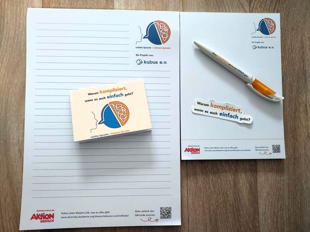 Foto der Werbe-Produkte vom Projekt