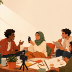 „Storytelling & Social Media – Deine Geschichte, deine Stimme“ (Workshop-Reihe, 4 Termine)